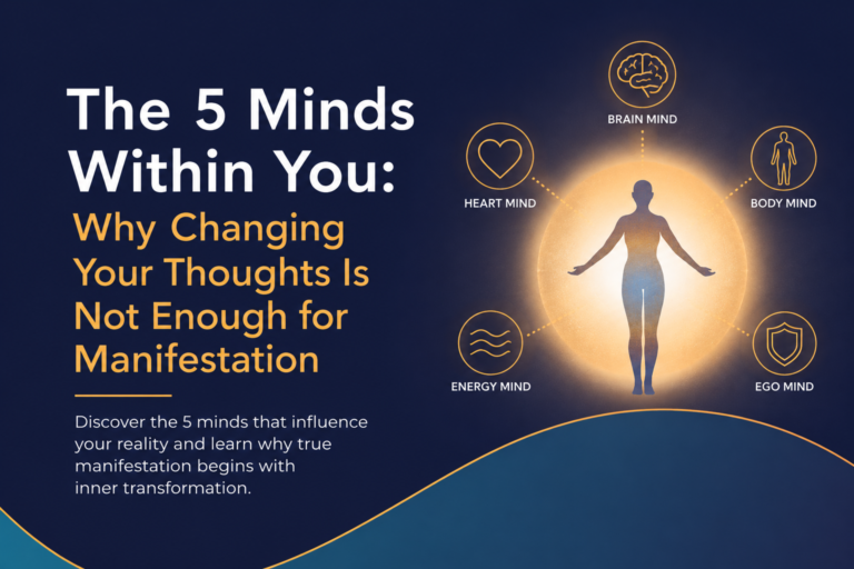 The 5 Minds Within You: Why Changing Your Thoughts Is Not Enough for Manifestation